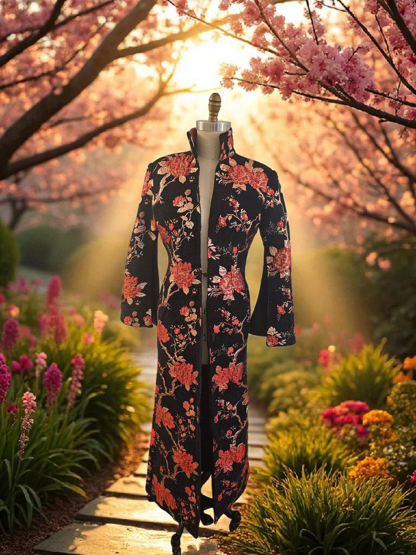 BROCADE MAXI JACKET