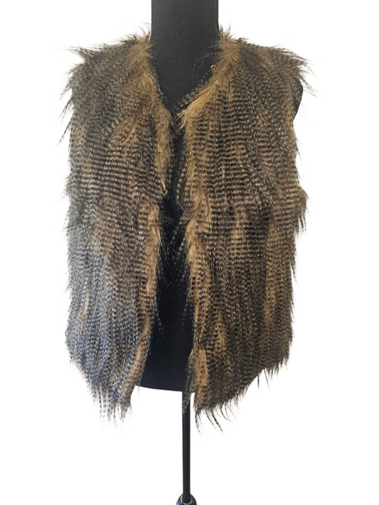 FAUX FUR VEST
