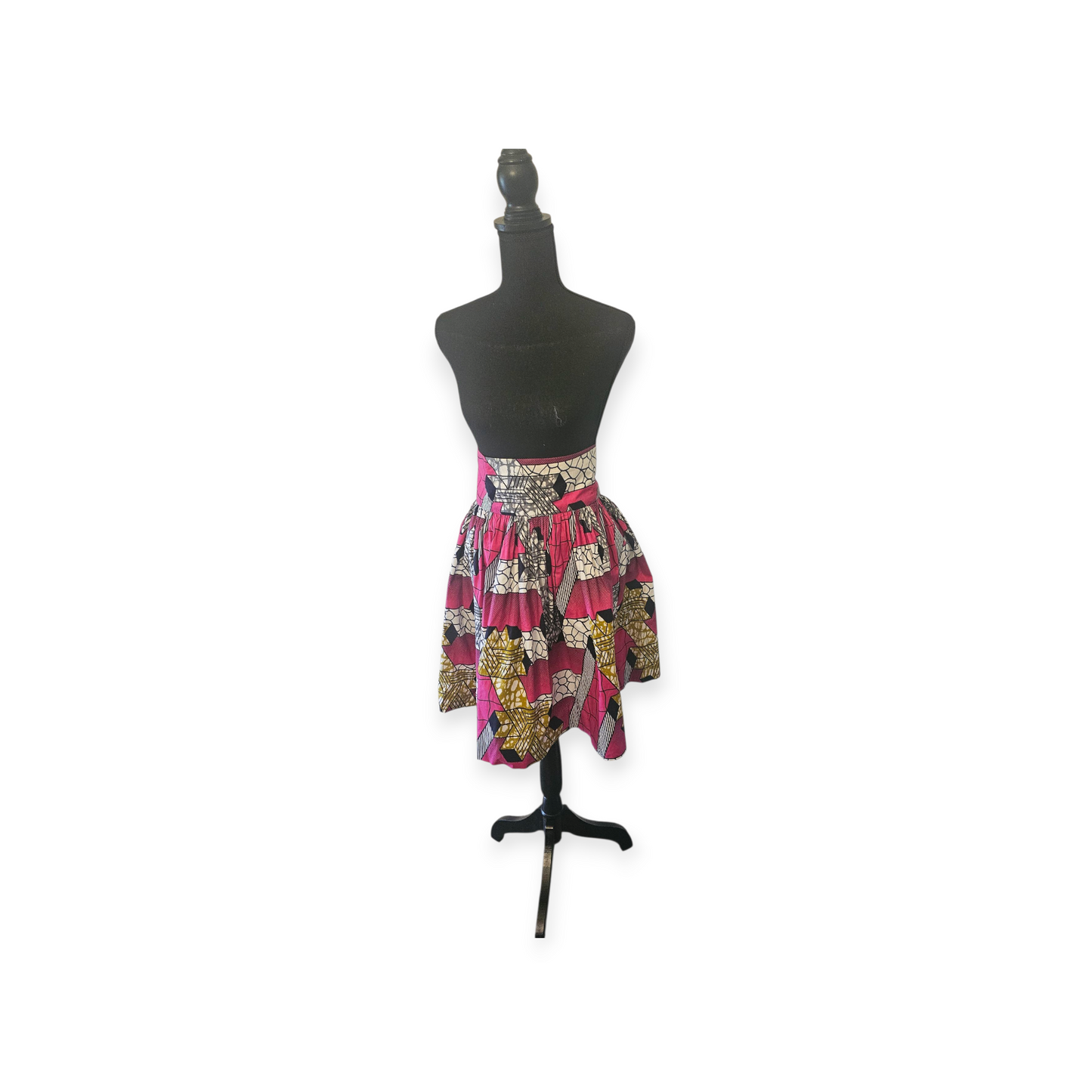 AFRICAN PRINT HIGH WAIST SKIRT