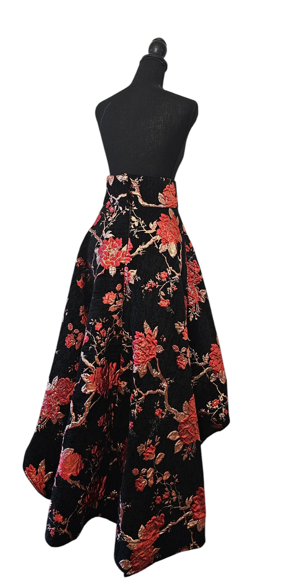 BROCADE HIGHLOW SKIRT