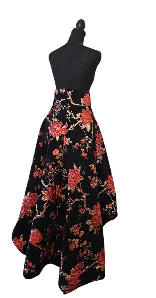 BROCADE HIGHLOW SKIRT