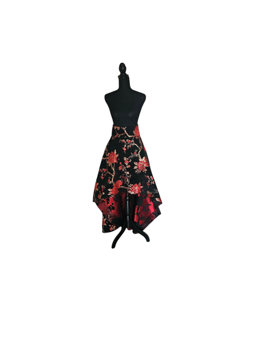 BROCADE HIGHLOW SKIRT